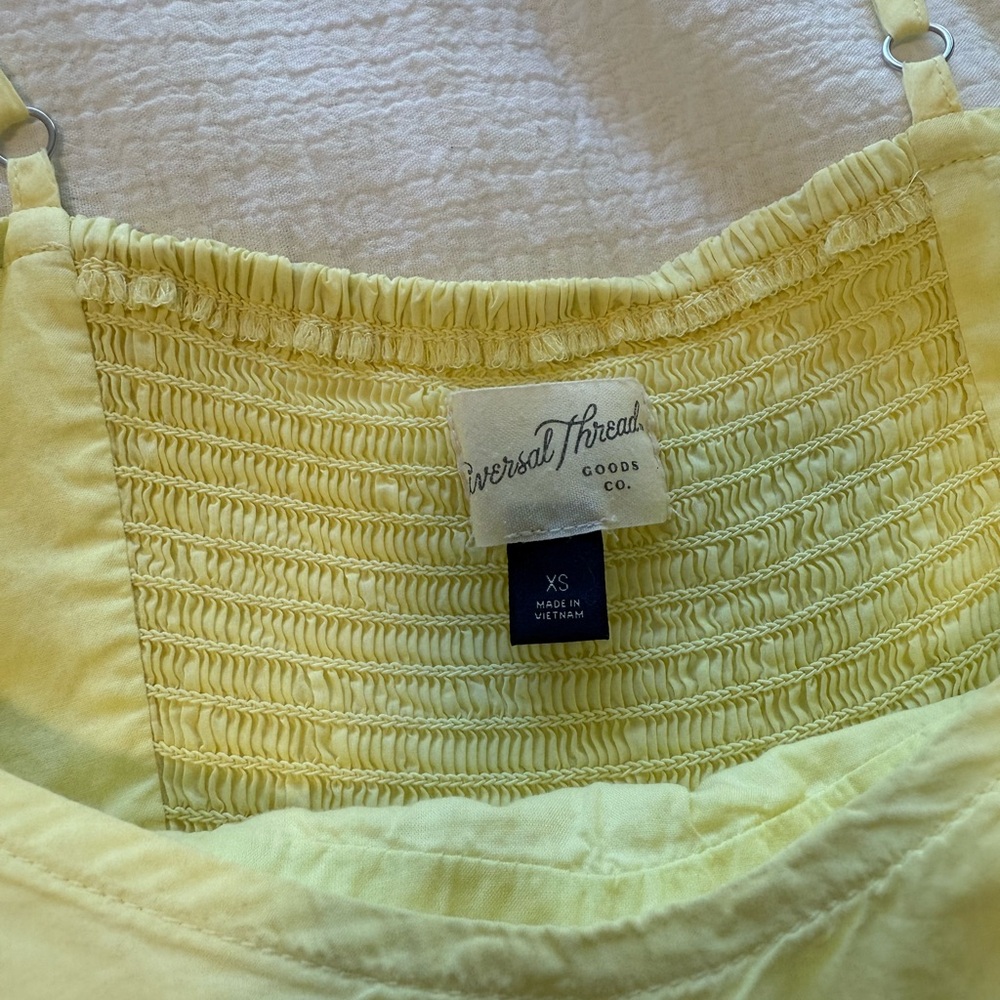 Universal Thread Light Yellow Midi Dress - Picture 3 of 3